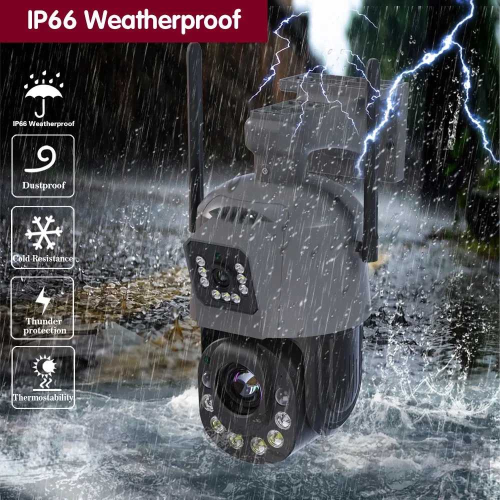 Nvr Kit 8 Channel - 6MP 50X Zoom Wifi CCTV Camera
