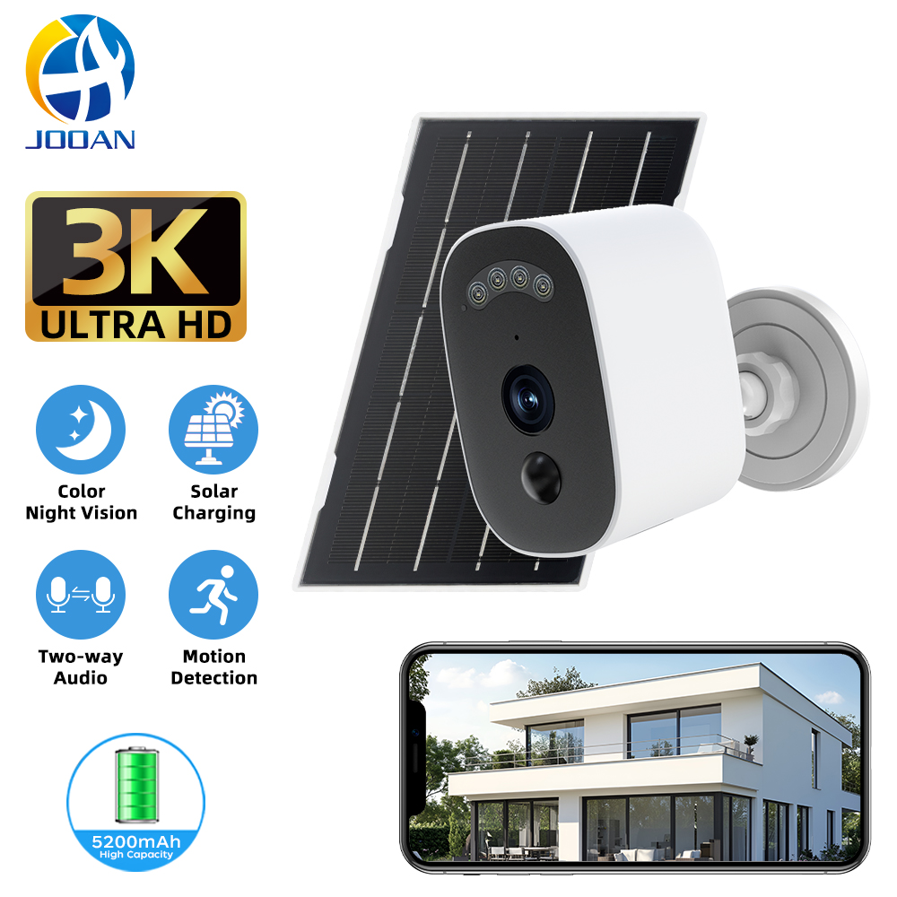 Home Security Product - Jooan 3K HD Solar Security Camera