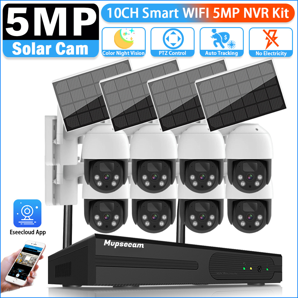 Nvr Kit 8 Channel - 5MP 16CH Wireless NVR Security WIFI