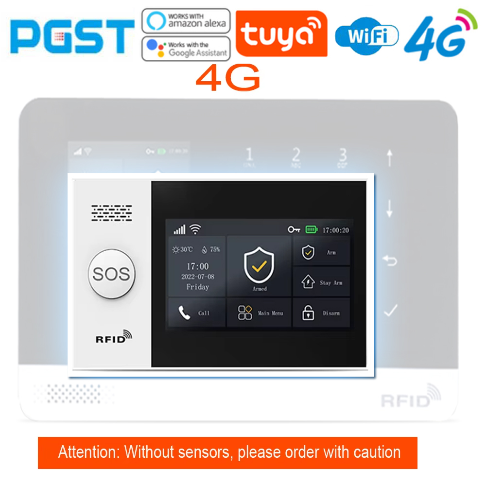 Home Security Deals - PG-107 Tuya 4G Home Security Alarm