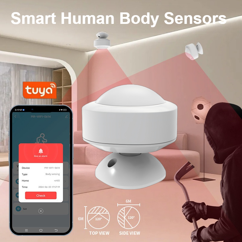 Home Security Radar System - Tuya Smart Human Body Sensors Wireless