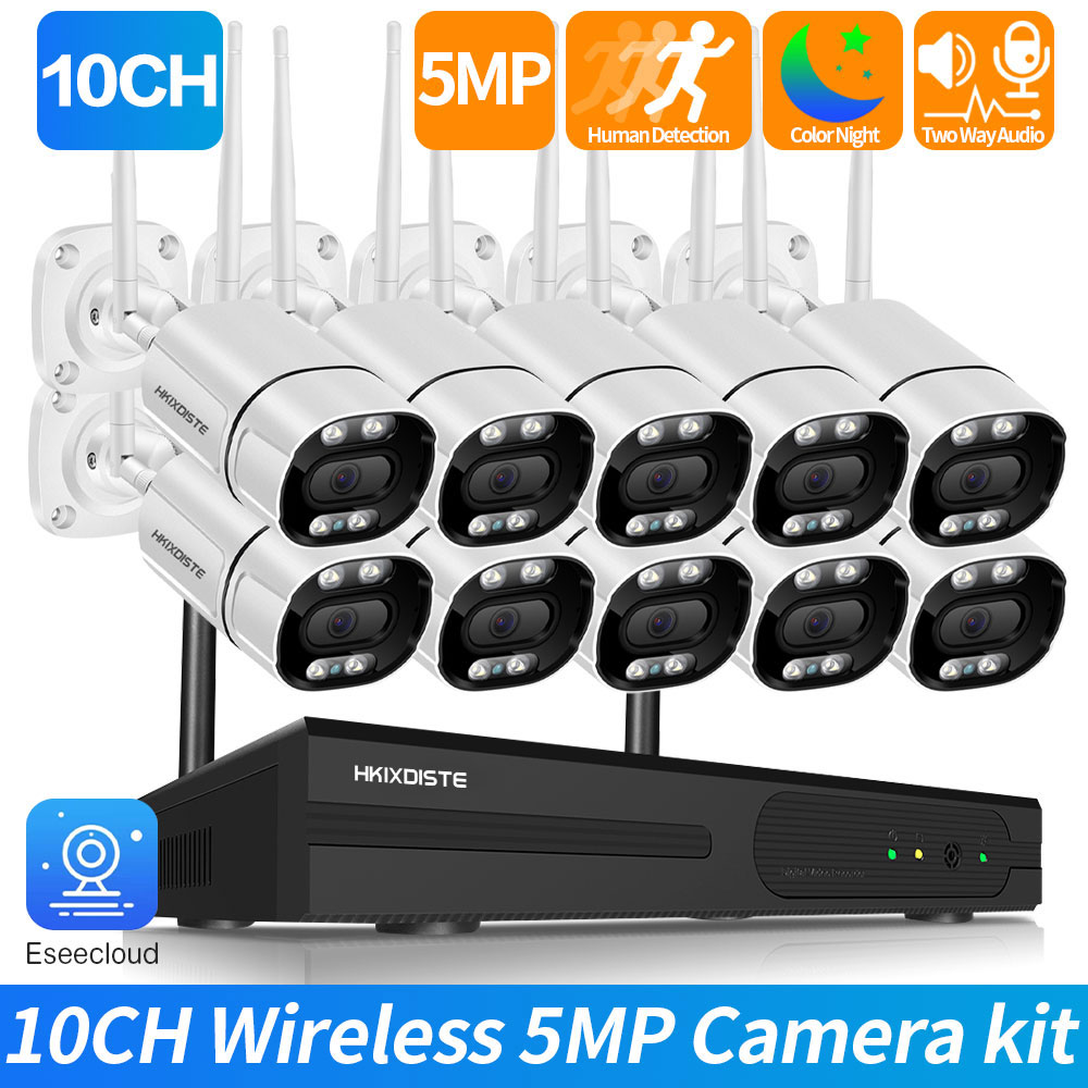 Nvr Kit 8 Channel - Plug and Play 8CH 10CH Audio