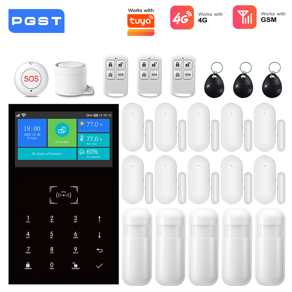 Home Security Product - 4G GSM WiFi Alarm System Work