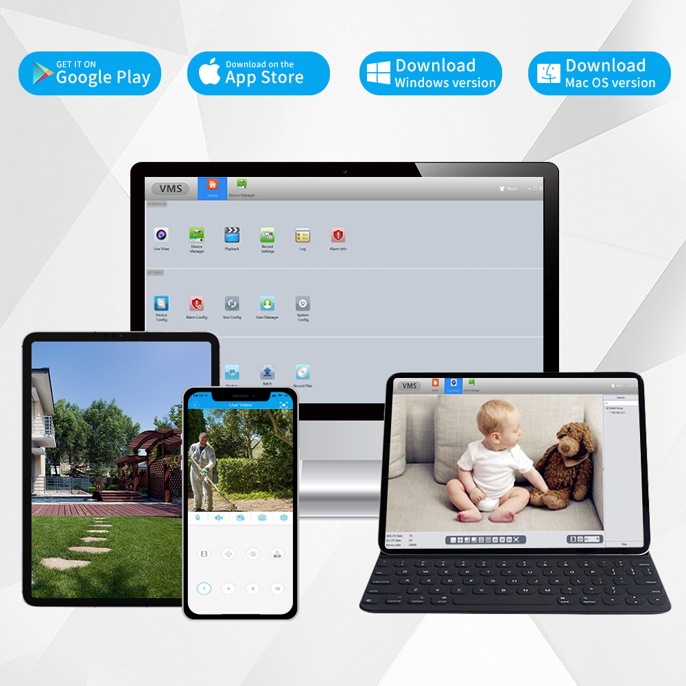 4K Security Camera System kit  - đánh giá và giá Nvr Kit 8 Channel