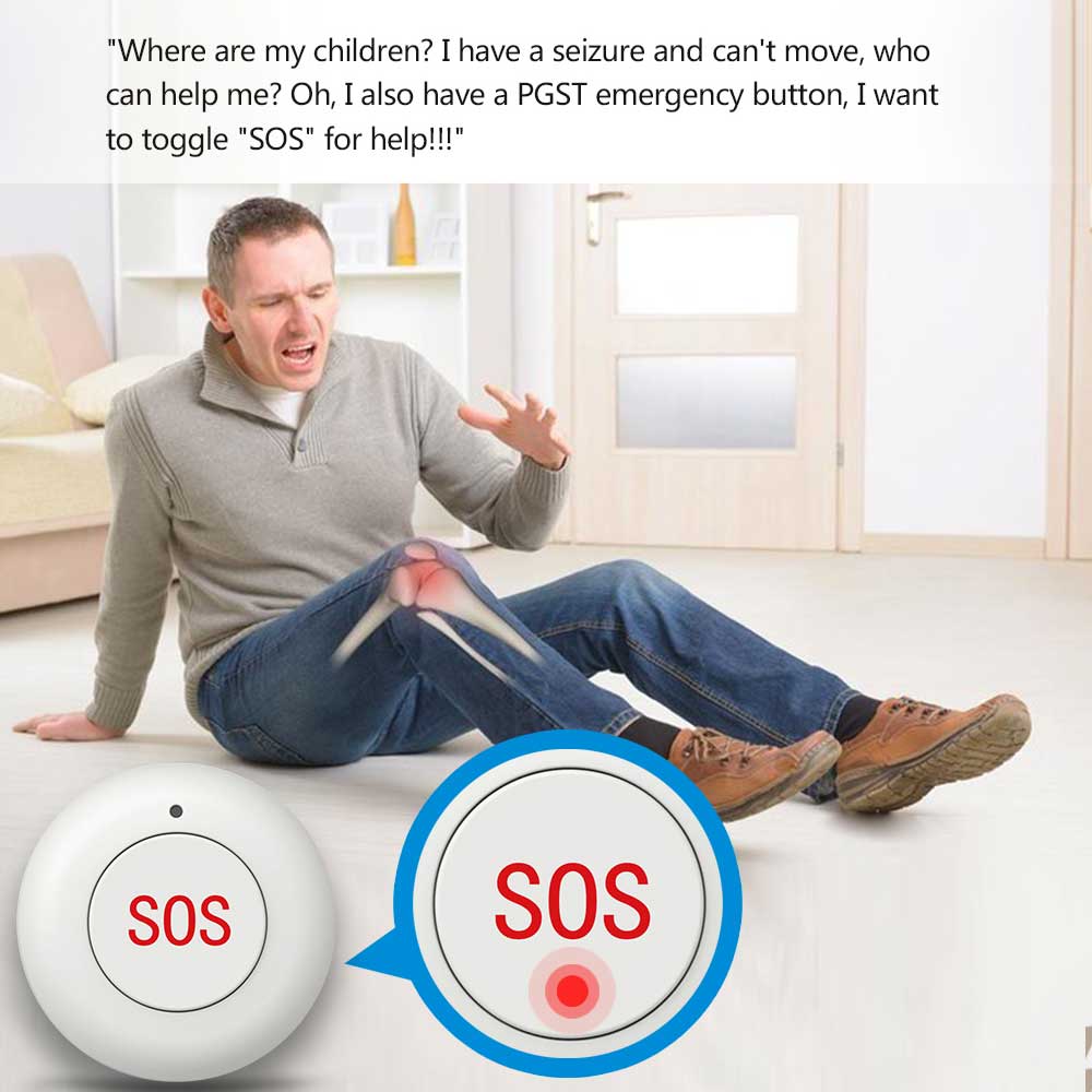GauTone Không Dây Nút SOS Nhà  - đánh giá và giá Home Security Deals