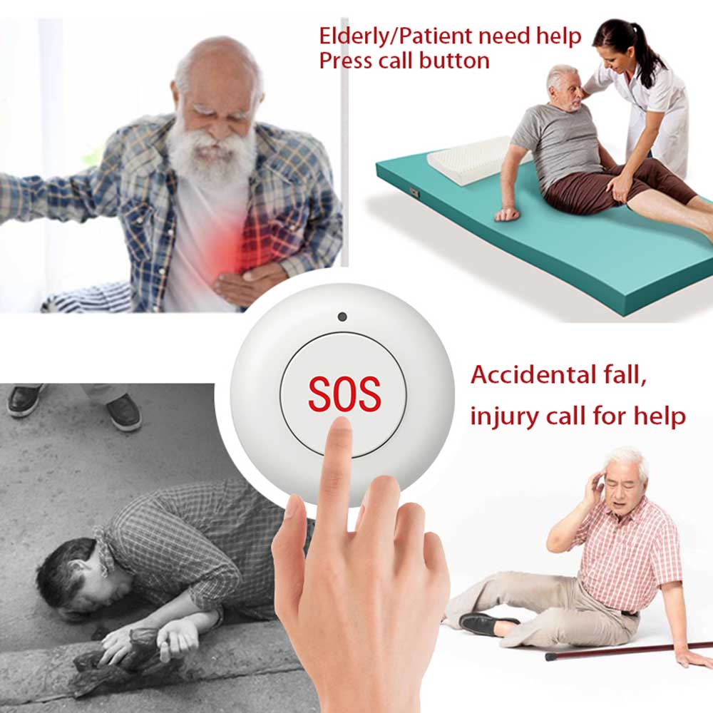 GauTone Không Dây Nút SOS Nhà  - đánh giá và giá Home Security Deals