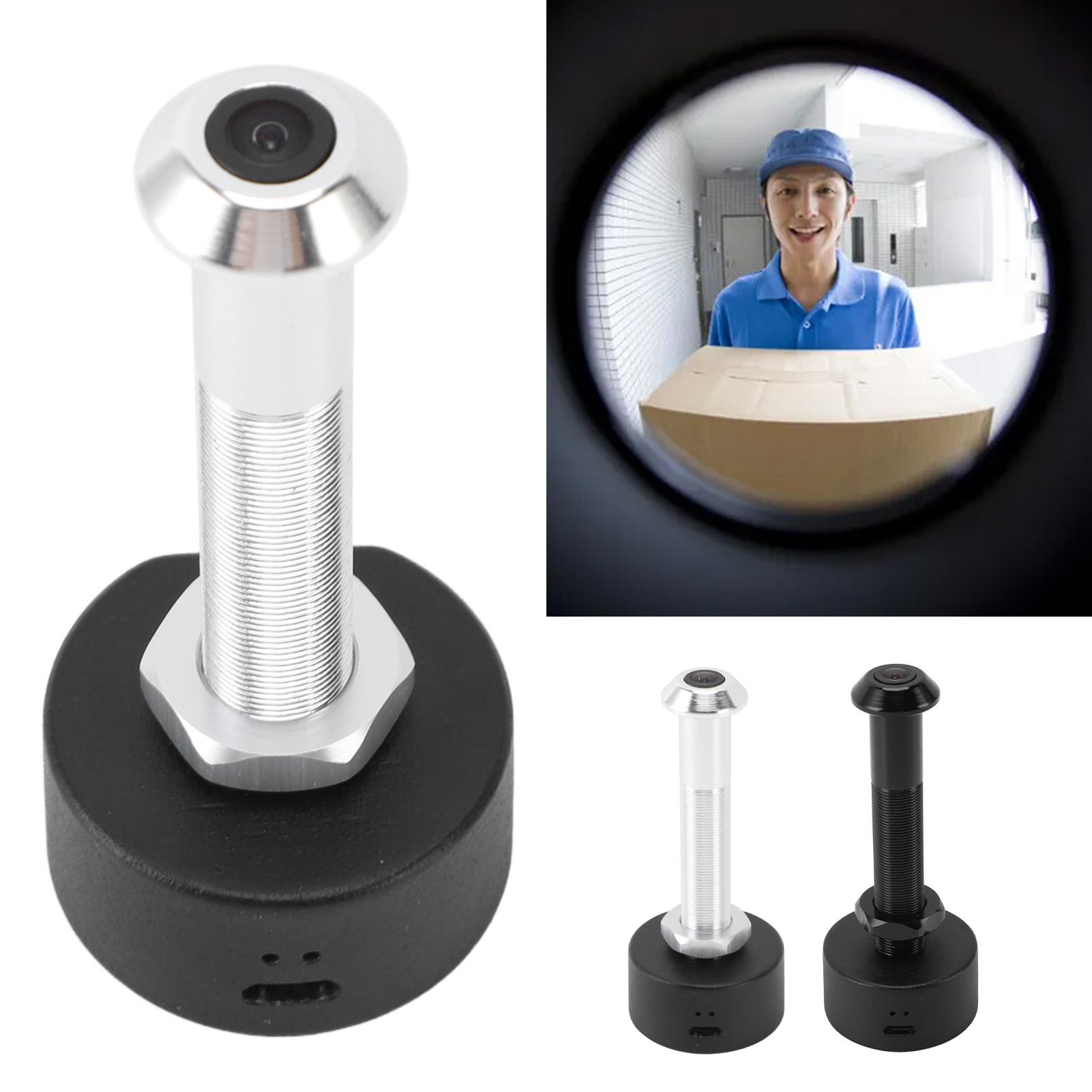 1080P Smart Door Peephole Came - đánh giá và giá Home Security Doorbell Camera