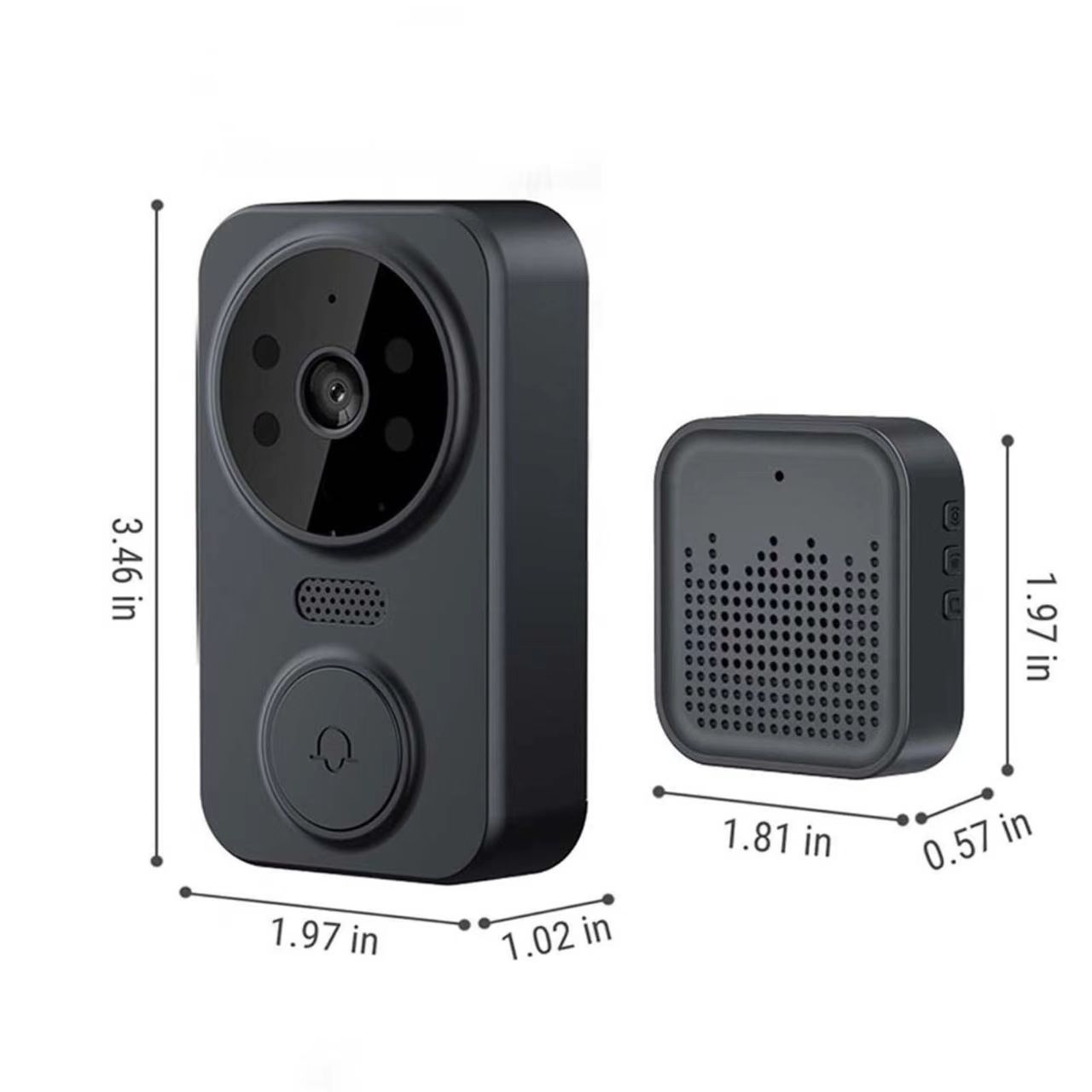 Tuya WIFI Doorbell Smart Home  - đánh giá và giá Home Security Doorbell Camera