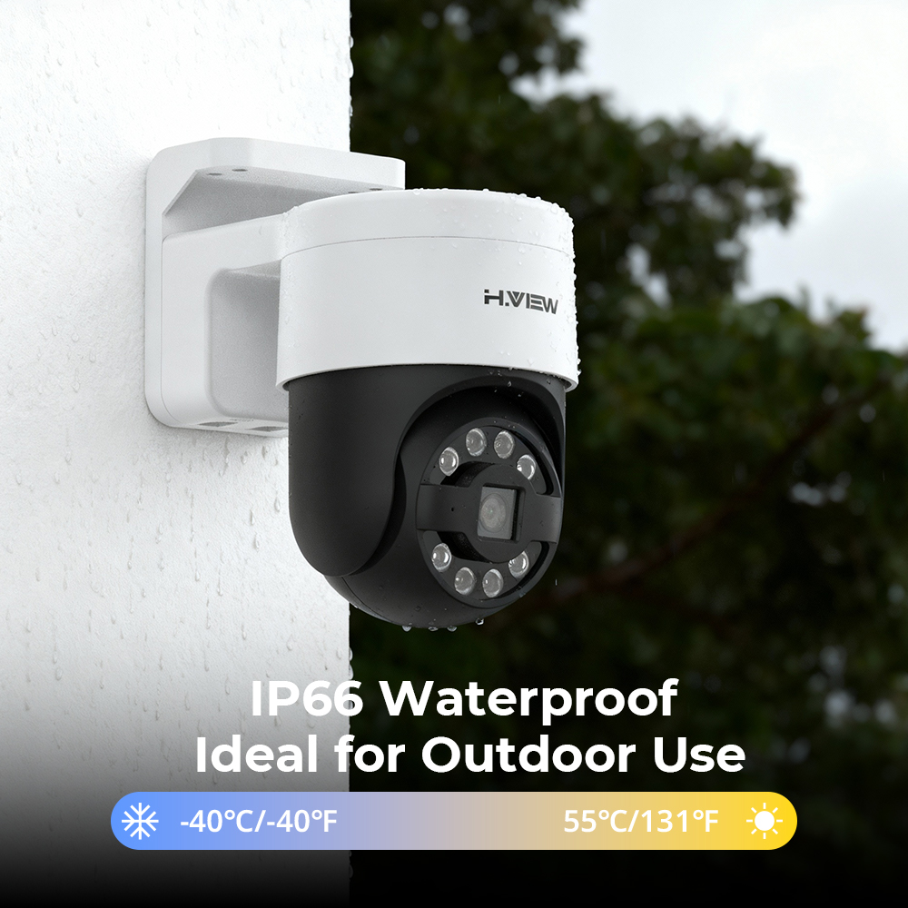 H.view 8Ch 5MP Cctv An Ninh PT - đánh giá và giá Home Security And Camera System