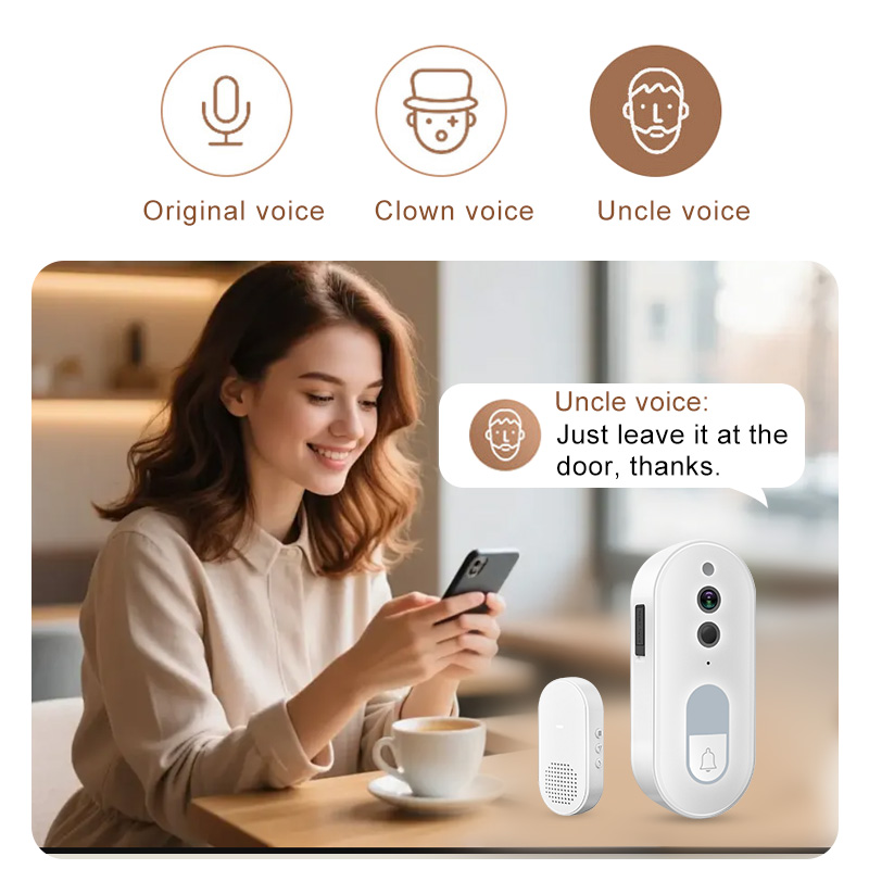 Tuya Smart Video Doorbell Wire - đánh giá và giá Home Security Doorbell Camera