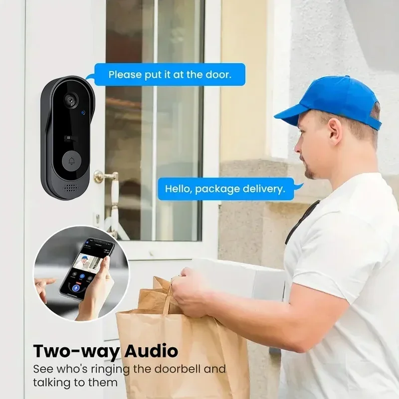 Video HD Wireless Waterproof D - đánh giá và giá Home Security Doorbell Camera