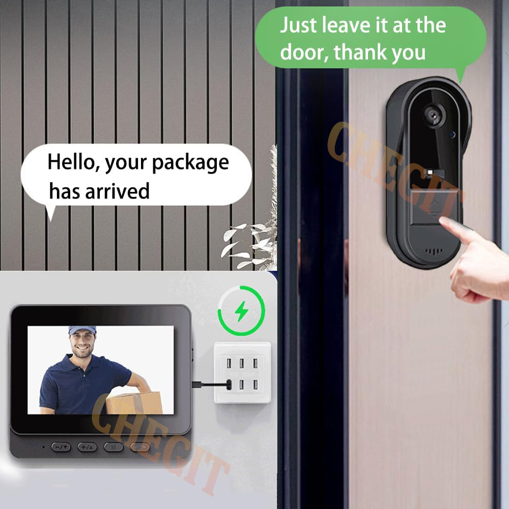 Wireless Wifi Doorbell Camera  - đánh giá và giá Home Security Doorbell Camera
