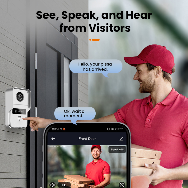 Tuya Smart 1080P Doorbell Came - đánh giá và giá Home Security Doorbell Camera