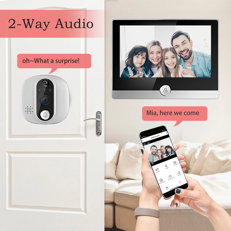 Tuya Video Doorbell 1080P WiFi - đánh giá và giá Home Security Doorbell Camera