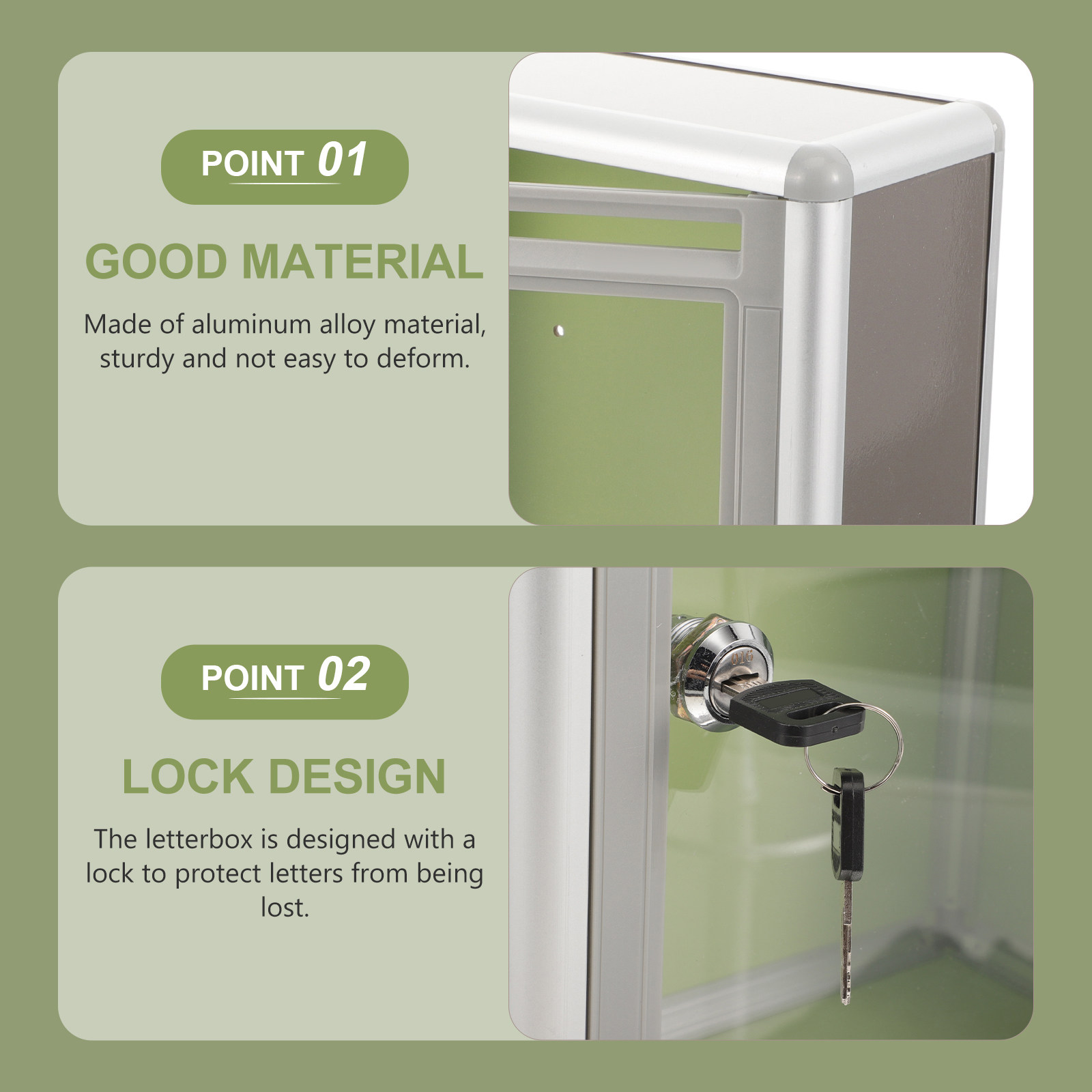 1Pcs Premium Aluminium Alloy W - đánh giá và giá Home Security Companies