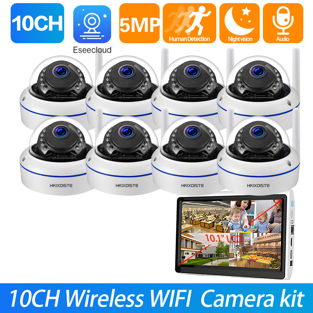 8CH 5MP Wireless Security Came - đánh giá và giá Nvr Kit 8 Channel