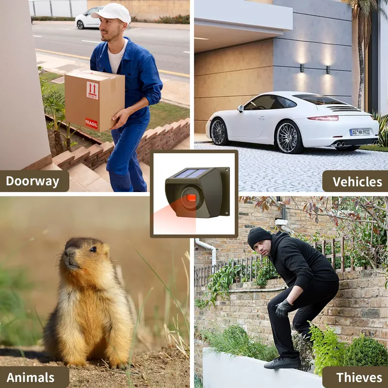 Outdoor Solar - Powered Wirele - đánh giá và giá Home Security Usa