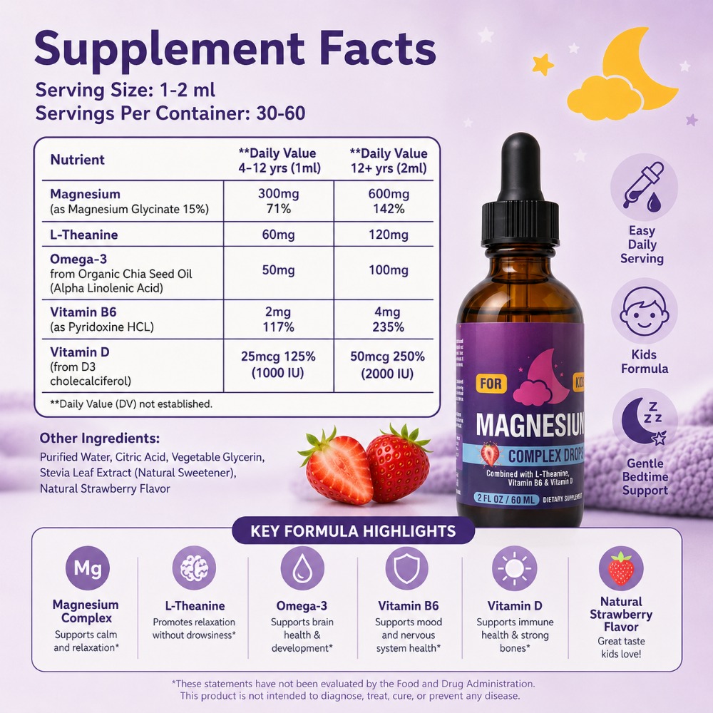 Kids Magnesium Complex Drops w - đánh giá và giá Home Security Companies