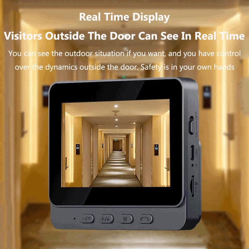 Wireless Video Intercom Doorbe - đánh giá và giá Home Security Doorbell Camera