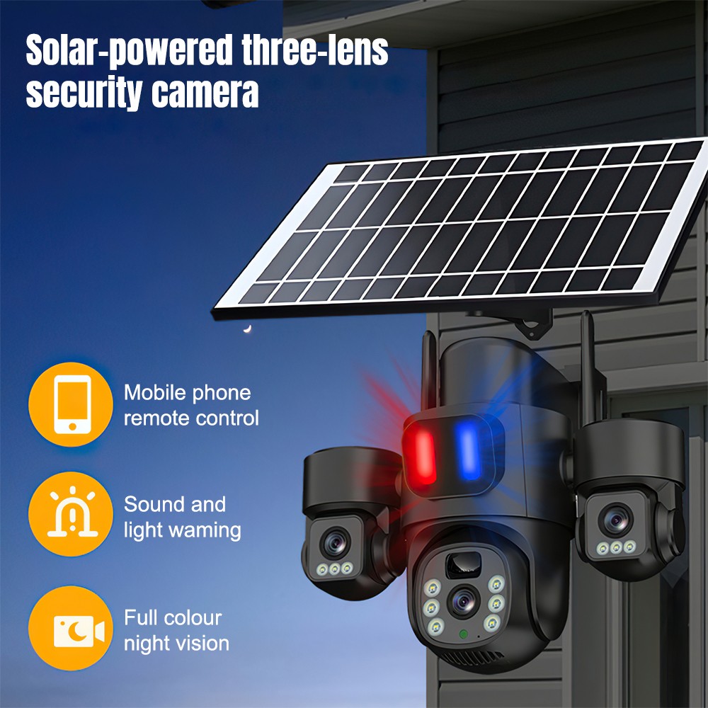 Solar WiFi PTZ Camera Outdoor  - đánh giá và giá Home Security Product