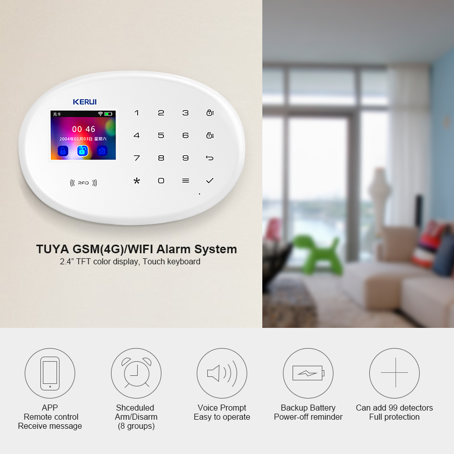 KERUI Home Security Protection - đánh giá và giá Home Security Deals