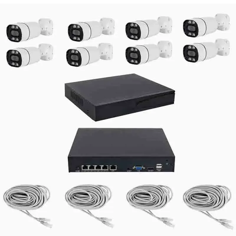 8CH 5mp PoE Nvr Kit H.265 24/7 - đánh giá và giá Nvr Kit 8 Channel