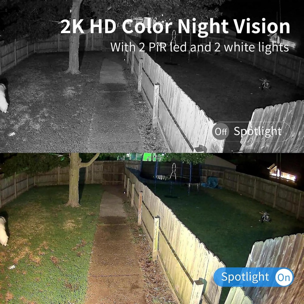 Outdoor Security Cameras, 2K N - đánh giá và giá Home Security Usa