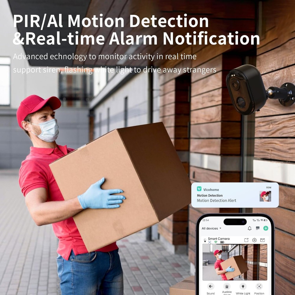 Outdoor Security Cameras, 2K N - đánh giá và giá Home Security Usa