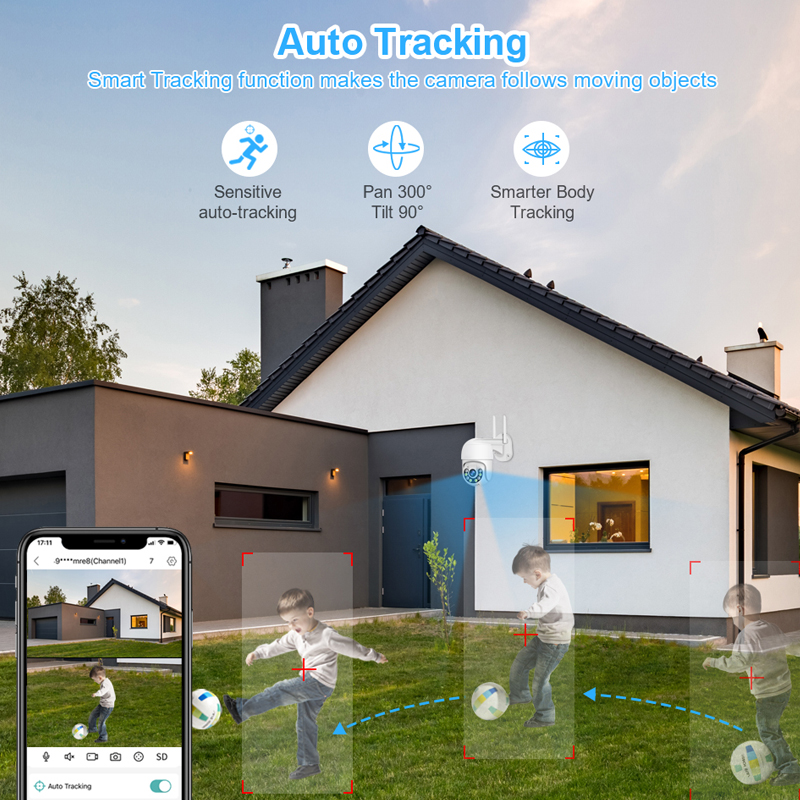 Smar 3MP Wireless CCTV Securit - đánh giá và giá Home Security And Camera System