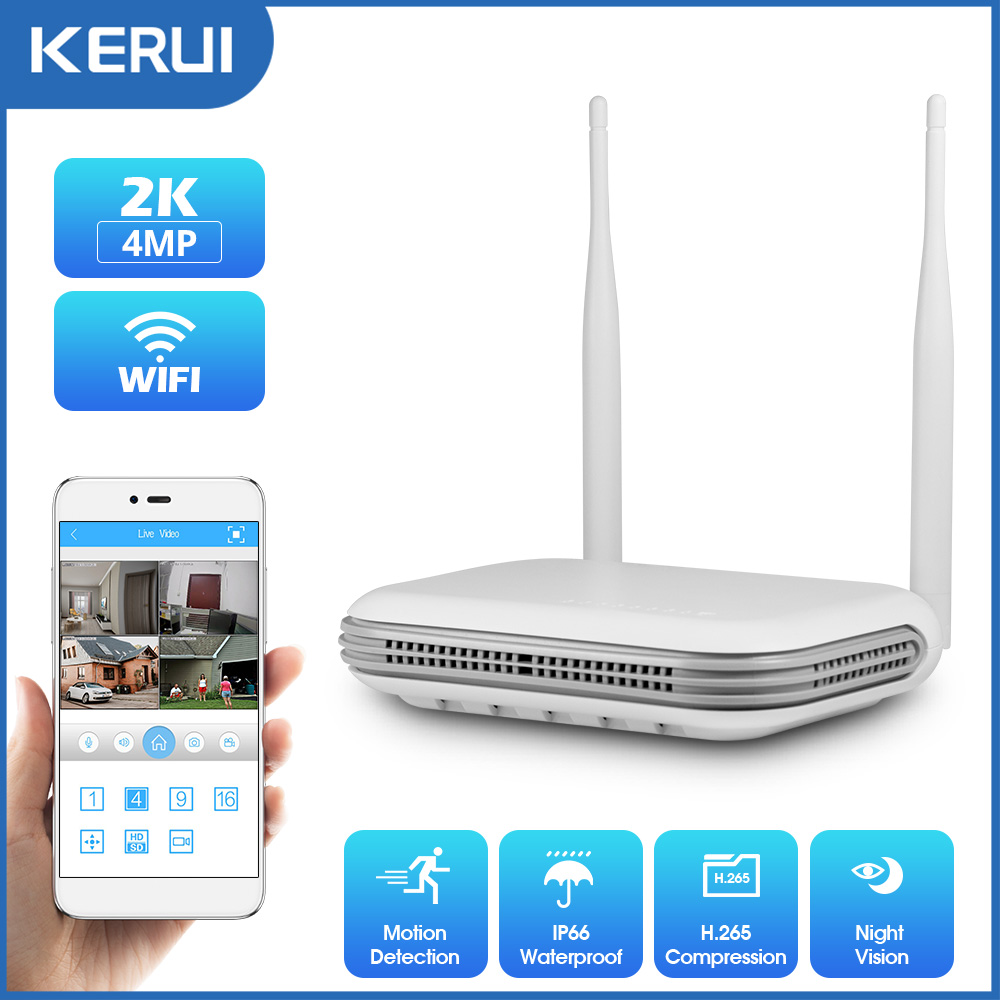 KERUI 3MP Trong Nhà Ngoài Trời - đánh giá và giá Nvr Kit 8 Channel