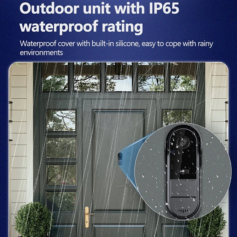 Outdoor Wireless Intercom Door - đánh giá và giá Home Security Doorbell Camera
