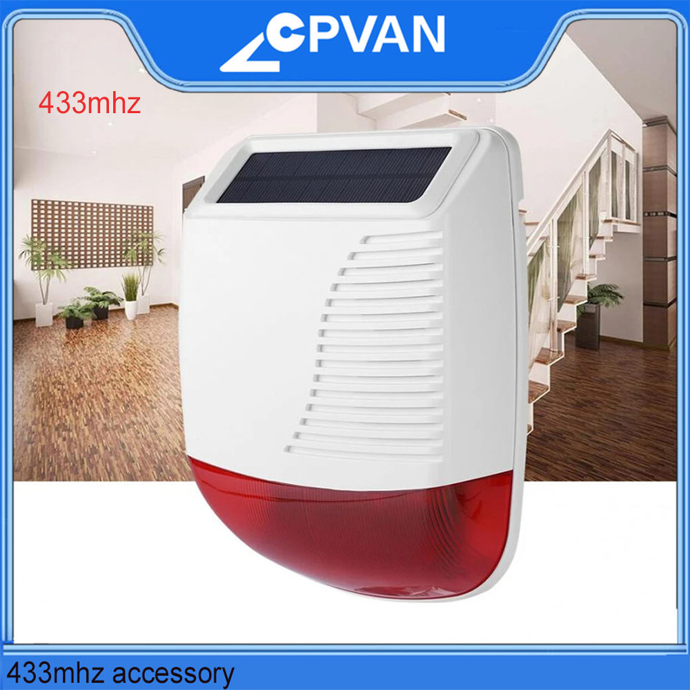 CPVAN Outdoor Wireless Siren 1 - đánh giá và giá Home Security Deals