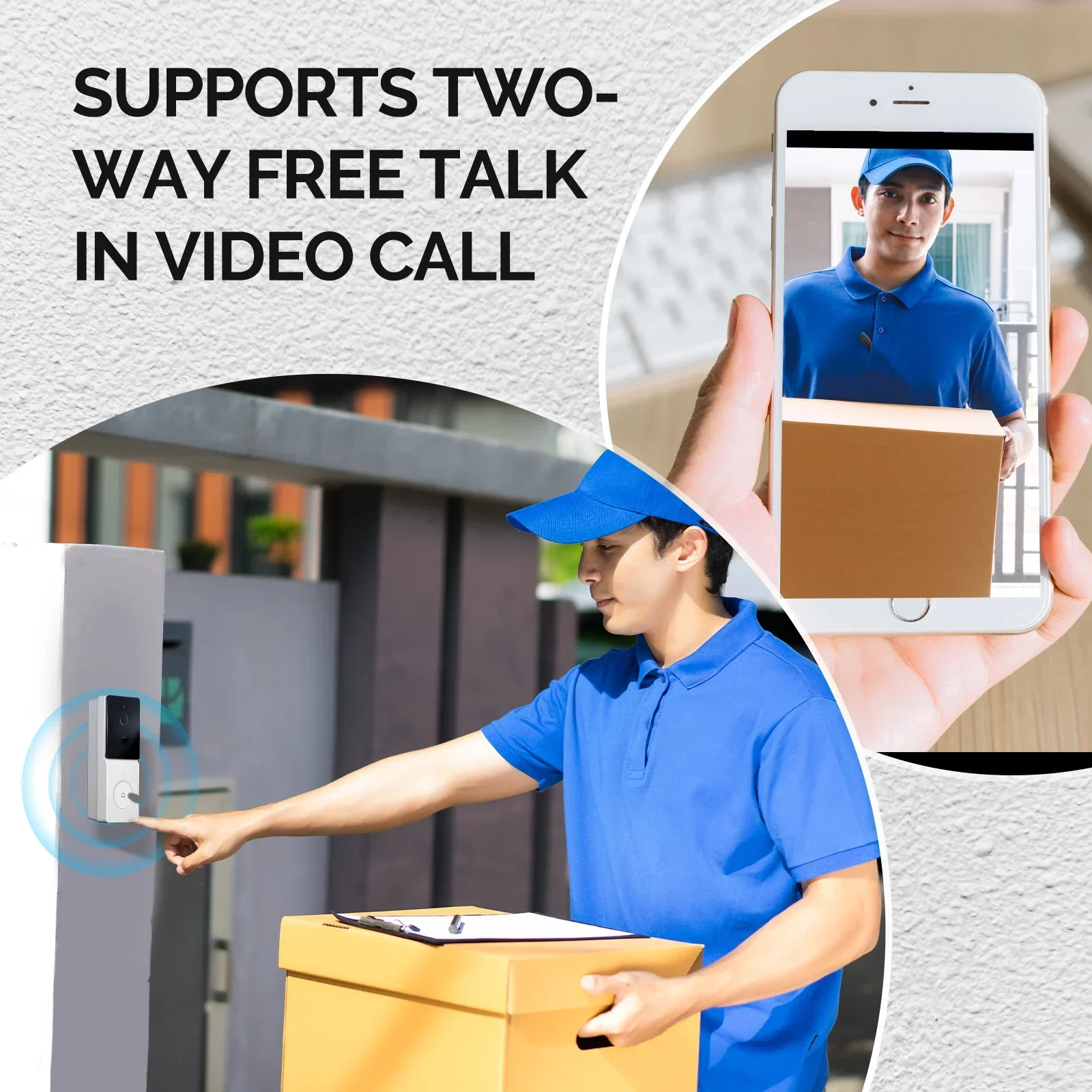 MOES Tuya Smart WiFi Video Doo - đánh giá và giá Home Security Product